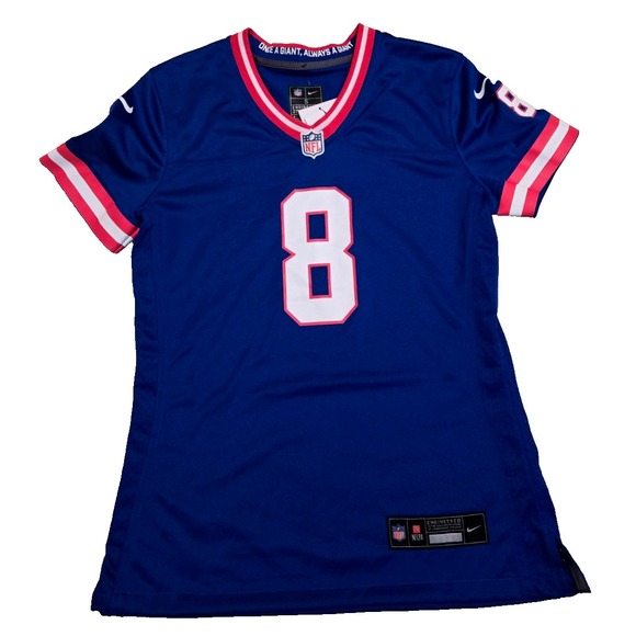 Nike Tops - Nike NY Giants Daniel Jones #8 Jersey Women's Size S Royal Blue NWT